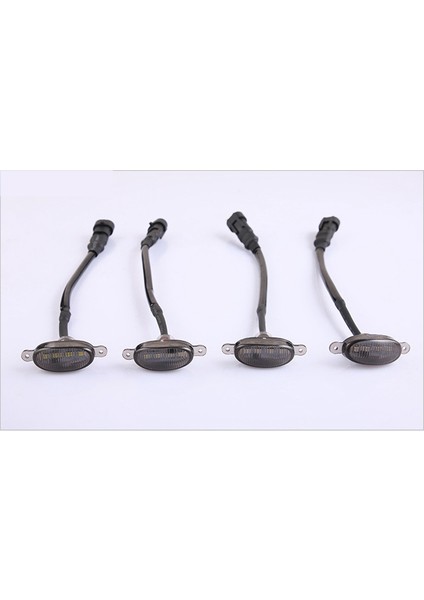 Araba LED Ön Izgara Füme Amber Işık Gündüz Farları Lamba Evrensel Pikap Suv Kamyon Sedan Için (Yurt Dışından) indirimleri