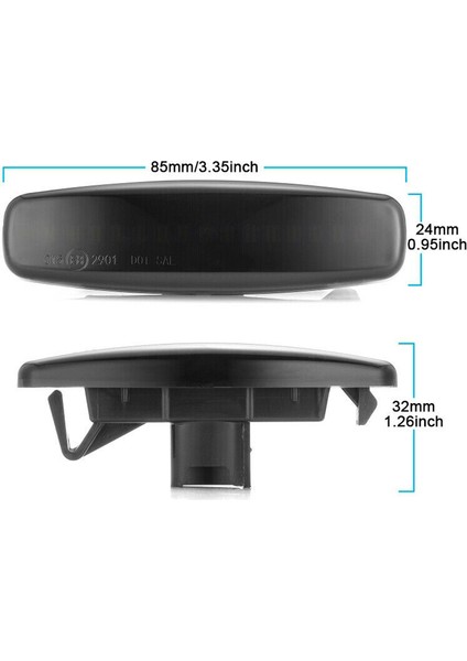 LED Dinamik Dönüş Sinyal Işığı Yan Işaret Lambası Infiniti EX25 EX35 EX37 FX35 FX37 G25 G35 Q40 Q60 Q70 QX50 (Yurt Dışından) fırsatları