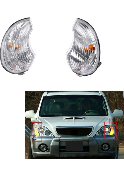 92302H1010 Köşe Lambası Kombinasyonu Ön Rh Hyundai Terracan 2001-2006 Için Viraj Lambası Geniş Işık Sağ (Yurt Dışından) fiyatları