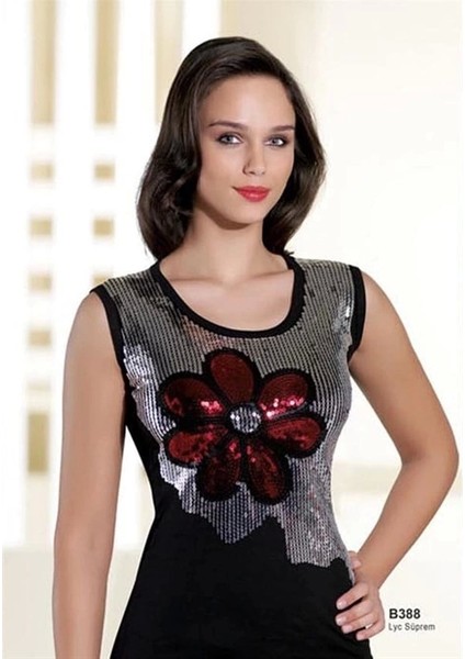 Şahinler Bayan Simli Sıfır Kol Atlet B388 fiyatları