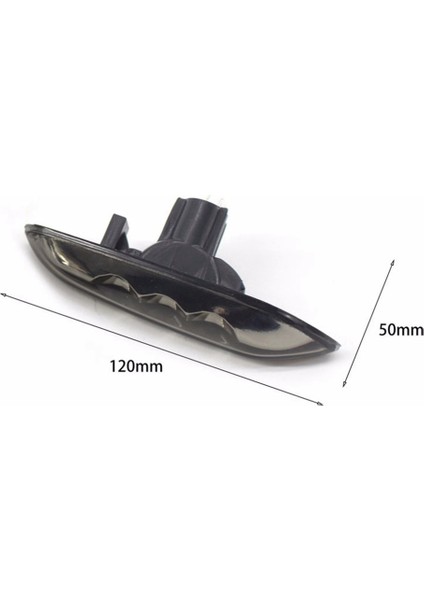 Çift Araba Yan Dönüş Sinyal Lambası Sinyal Lambası Dinamik LED Işaret Lambası Bmw E90 E91 E92 E60 E87 E82 E46 Z4 (Yurt Dışından)