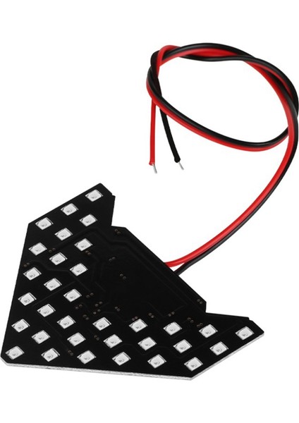 1 Adet 33 Smd Araba LED Dikiz Aynası Gösterge Sinyal Lambası Dikiz Aynası Lambası Araba Aksesuarları, Sarı Işık (Yurt Dışından)