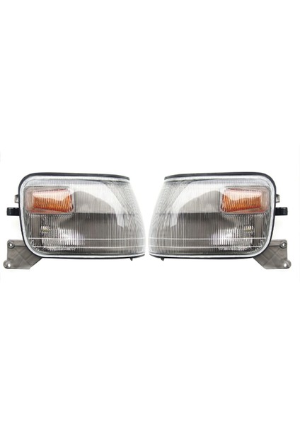2 Adet Araba Köşe Lambası Park Lambası Lambası Dönüş Sinyali Lambası Mitsubishi L300 Delıca MB907018 (Yurt Dışından)