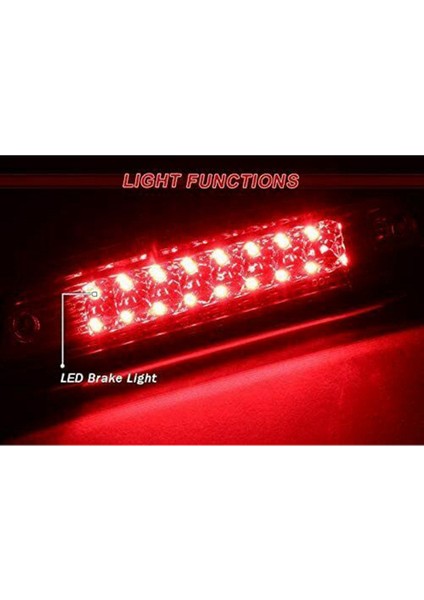 LED Yüksek Monteli Fren Lambası Arka 3. Fren Lambası Arka Lambası Uyarı Lambası Toyota Tacoma 1995-2017 Için 8157004030 (Yurt Dışından) fiyatları