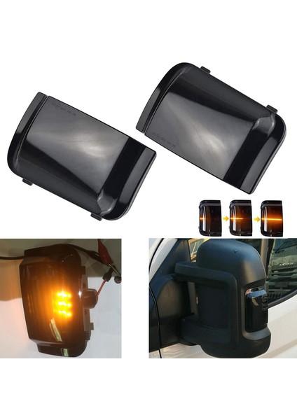 Araba Yan Ayna Göstergesi Dinamik LED ​dönüş Sinyal Lambası Citroen Jumper Fiat Ducato Peugeot Boxer 71748253 (Yurt Dışından) indirimleri