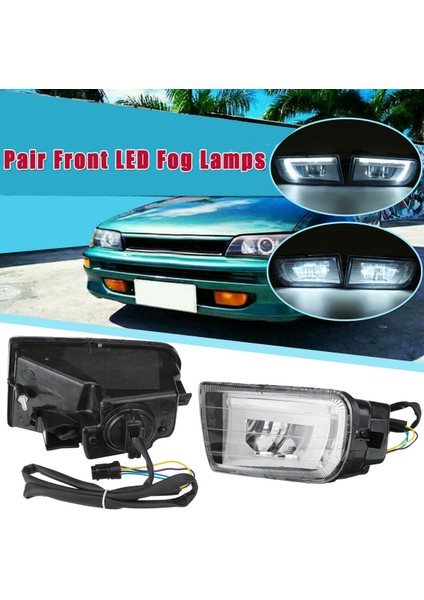 1 Çift Ön Tampon LED Sis Işık Lambası Toyota Corolla AE100 AE101 1993-1999 (Yurt Dışından) fiyatları