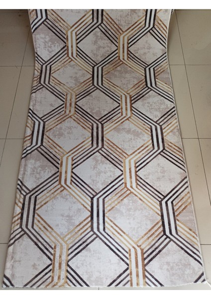 Gold Kaymaz Yolluk - Yıkanabilir Dört Mevsim Halı | Salon, Banyo, Balkon, Genç Odası