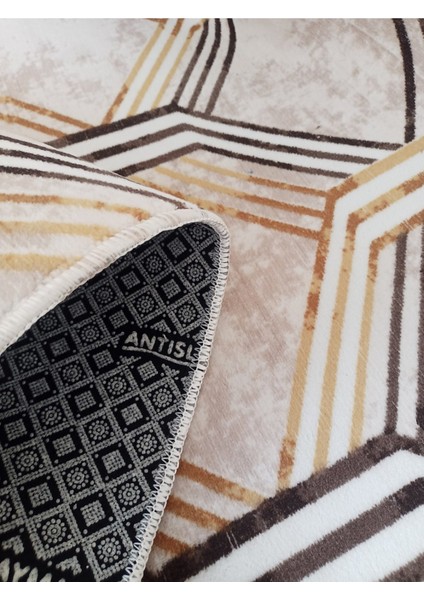 Gold Kaymaz Yolluk - Yıkanabilir Dört Mevsim Halı | Salon, Banyo, Balkon, Genç Odası fırsatları