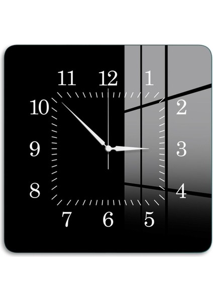 Cam Duvar Saati Kare 1016 30 x 30 cm fiyatları