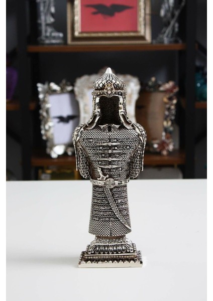 Cevşen Zırh Islami Dekoratif Biblo Osmanlı Askeri Biblo Küçük Boy