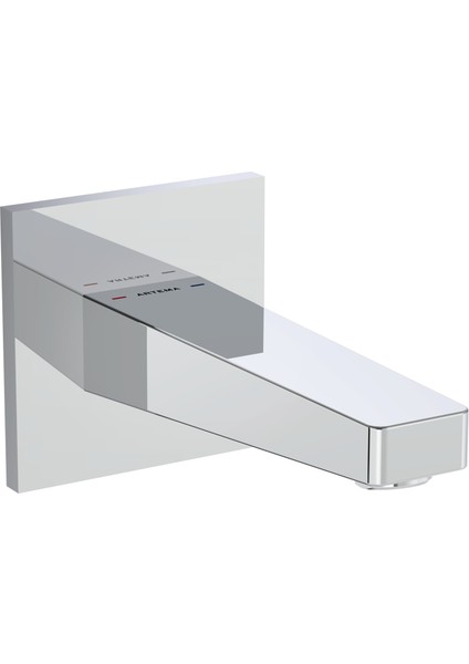 Root Square A43116 Çıkış Ucu, Krom