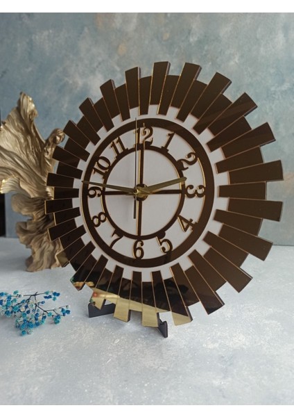 Dekoratif Minimalist Duvar ve Masa Saati (Küçük Boy 30 Cm) fiyatları