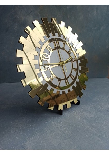 Dekoratif Minimalist Duvar ve Masa Saati (Küçük Boy 30 Cm) modelleri