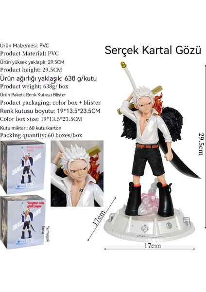 30 cm Korsan Gk Akkor Kartal Göz Anime El Modeli (Yurt Dışından) fiyatları