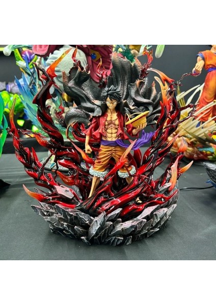 Hırsızlar Kralı Luffy El Aleti Sapı Gelgit Oyun Süsleri Model Heykel Hediyeler (Yurt Dışından)