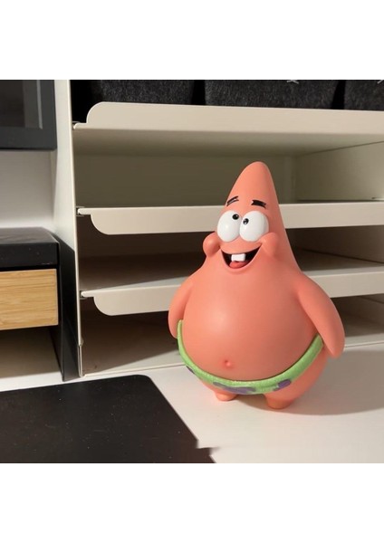 Sünger Bob Anime Figürü Patta Yıldız Figürü Süsleri (Yurt Dışından)