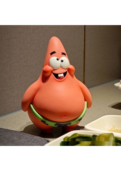 Sünger Bob Anime Figürü Patta Yıldız Figürü Süsleri (Yurt Dışından)