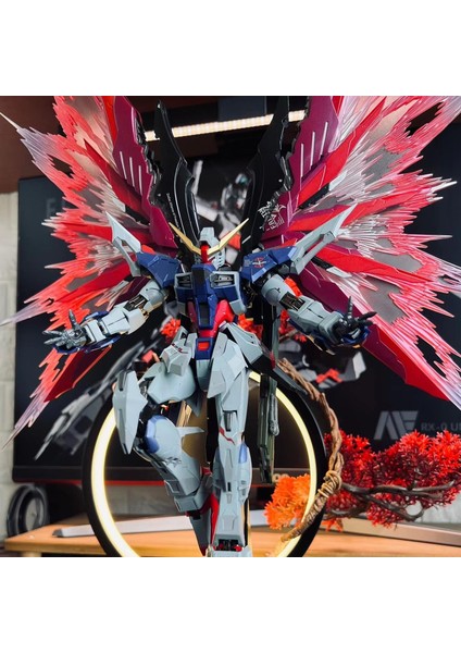 Gundam Birleştirilmiş Model Hg Güçlü Saldırı Özgürlük Mobil Asker Kanatlı Unicorn Kırmızı Heretic El Kuklası Süs Mg Toys (Yurt Dışından)