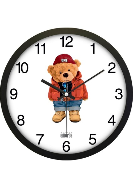 30 cm Gerçek Cam Sessiz Mekanizma Dekoratif Duvar Saati fırsatları