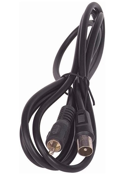 Atari Kablosu 1.5 mt (60 Ohm Erkek - Rca Erkek Kablo)