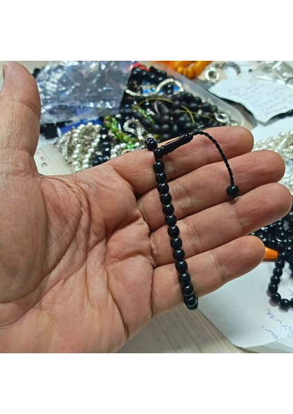 Gürcistan Oltu 4 Parmak Mini Tesbih 6 mm