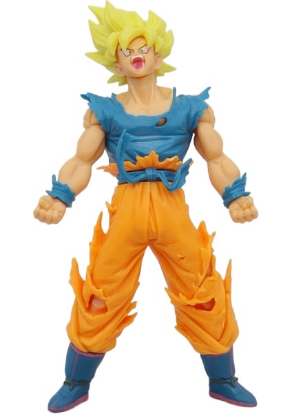 Yedi Dragon Ball Süper Saiyan Mankenleri Anime Modeli Çevresel Süsler Sun Wukong Vegeta Klasik Süper Sai Serisi (Yurt Dışından)