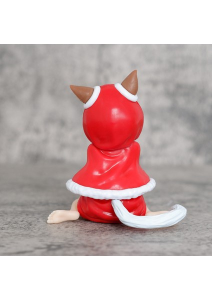 10 cm Soya Unu Kedi Anne Sevimli Kız Oturma Modeli (Yurt Dışından)