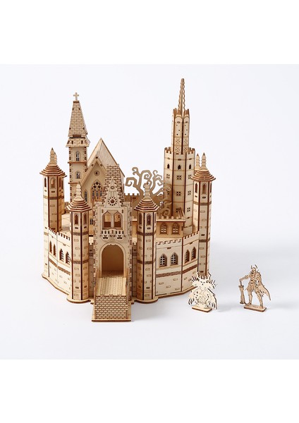Yeni 3D Üç Boyutlu Puzzle Yaratıcı Montaj Ahşap Oyuncaklar Eğitici Montaj Oyuncaklar (Yurt Dışından)
