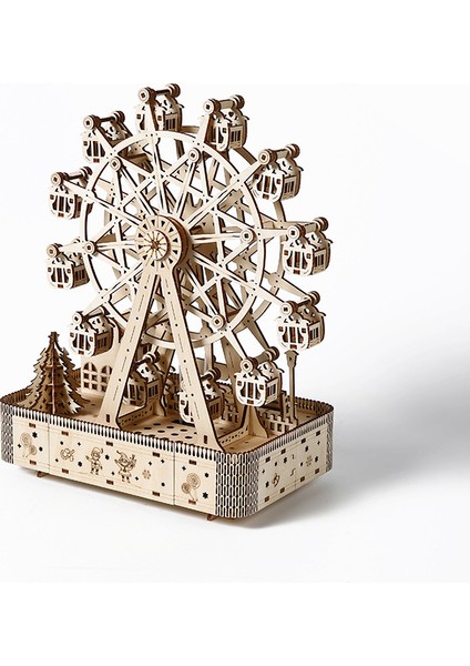 Yeni 3D Üç Boyutlu Puzzle Yaratıcı Montaj Ahşap Oyuncaklar Eğitici Montaj Oyuncaklar (Yurt Dışından)