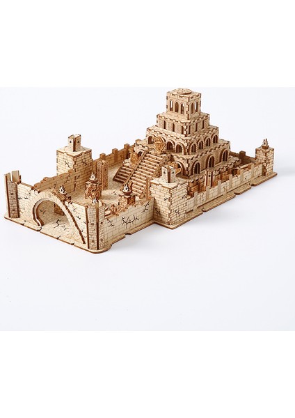 Yeni 3D Üç Boyutlu Puzzle Yaratıcı Montaj Ahşap Oyuncaklar Eğitici Montaj Oyuncaklar (Yurt Dışından)