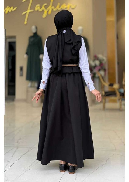 Etek ve Yelek Ikili Takım 6035 Siyah fiyatları