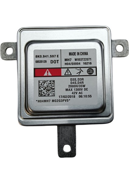 8K0941597E W003T22071 Xenon Far Hıd Balast Ünitesi Modülü Audi A1 A3 A4 A5 A6 A7 A8 Q3 Q5 Q7 Vw Için (Yurt Dışından)