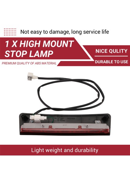 Hyundai Için Araba Arka Yüksek Montajlı Stop Lambası Ünitesi Arka 3. Fren Lambası (Yurt Dışından) indirimleri