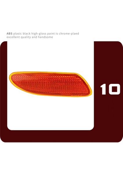 Araba Ön Tampon Rh Yan Işık Torna Çamurluk Işık Mercedes C-Class W203 Dönüş Sinyal Işığı 2038200421 A2038200421 (Yurt Dışından) modelleri