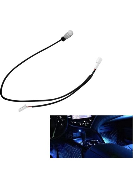 Araba Iç Merkezi Kontrol Saklama Kutusu Atmosfer Ortam Işığı Buz Mavisi Toyota Camry 2018-2021 Için (Yurt Dışından) indirimleri