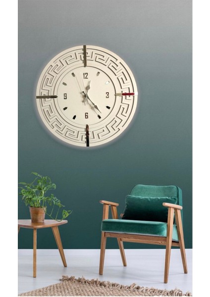 Dekoratif Ahşap Duvar Saati, Duvar Saati, Ahşap Saat, Wall Clock, Wall Decor modelleri