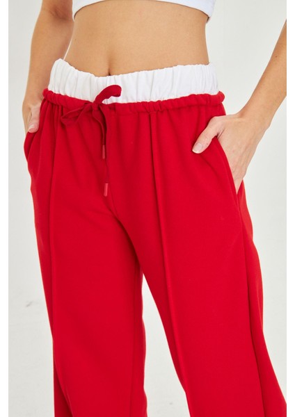 Kemer Garnili Bol Paça Eşofman Altı fiyatları