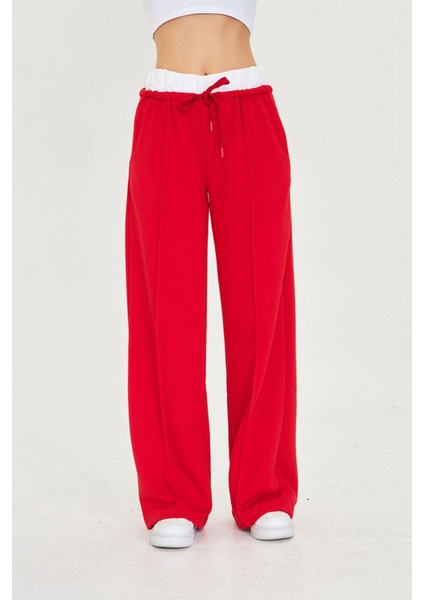 Kemer Garnili Bol Paça Eşofman Altı indirimleri