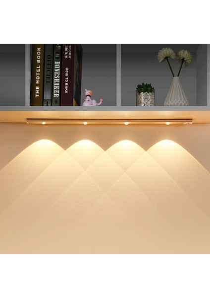 LED Gece Lambası USB Hareket Sensörü Kablosuz Ultra Ince LED Şarap Soğutucu Işık Mutfak Dolabı Yatak Odası Gardırop Iç Aydınlatma (Yurt Dışından)