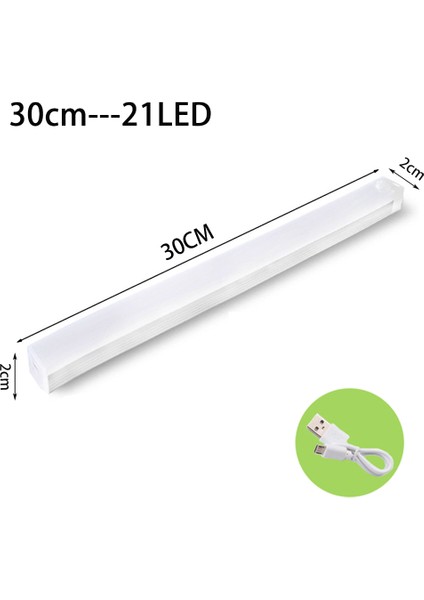 LED Hareket Sensörlü Işık Kablosuz LED Gece Lambası Tip C Işık Dolap Gardırop Lambası Merdiven Arka Aydınlatması Mutfak Için (Yurt Dışından)