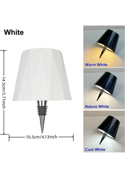 LED Şarap Şişesi Lambası 3 Renk Dokunmatik Kontrol ve Kademesiz Karartma Masa Lambası Gece Lambası (Yurt Dışından)