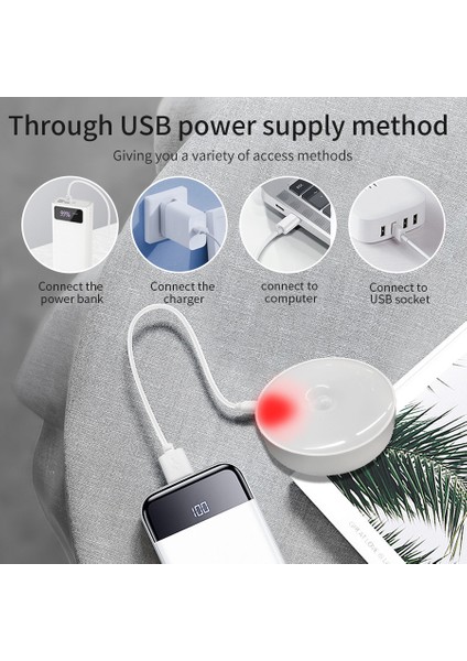 Adet USB Hareket Sensörlü LED Gece Lambası Duvar Dekorasyonu Yatak Odası Gece Lambası Mutfak Dolap Işıkları Çocuk Gece Lambası (Yurt Dışından)