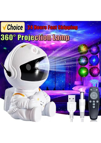 Yıldız Prctor Galaksi Gece Lambası Astronot Uzay Prctor Yıldızlı Bulutsu Tavan LED Lambası Yatak Odası Ev Dekoratif Çocuklar Için Hediye (Yurt Dışından) fiyatları