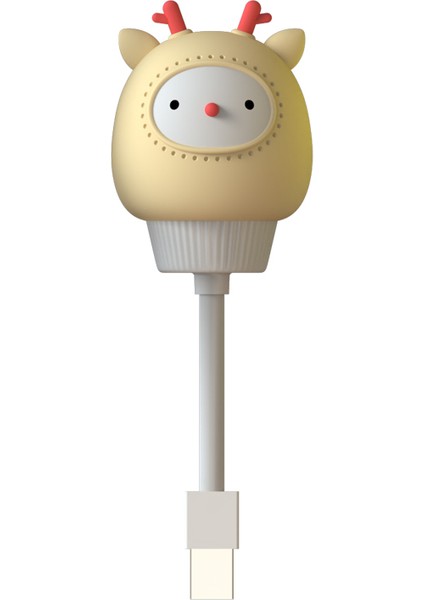 USB Karikatür Sevimli Gece Lambası Uzaktan Kumandalı Bebekler Yatak Odası Dekoratif Beslenme Lambası Başucu Sehpası Lambası Çocuklar Için Noel Hediyeleri (Yurt Dışından)