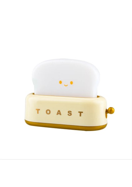 Ekmek Tost Hafif Tost Makinesi Gece Lambası Yaratıcı LED Lamba Yatak Odası Doğum Günü Hediyesi Için (Yurt Dışından)