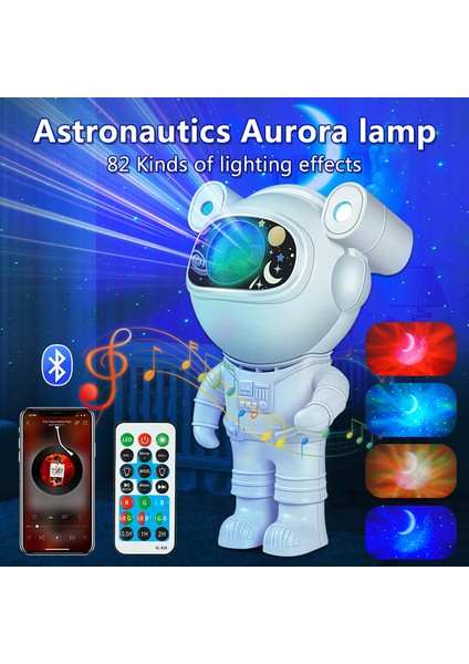 Yıldız Prctor Galaksi Gece Lambası Astronot Uzay Prctor Yıldızlı Bulutsu Tavan LED Gece Lambası Ev Dekoratif Çocuklar Için Hediye (Yurt Dışından)