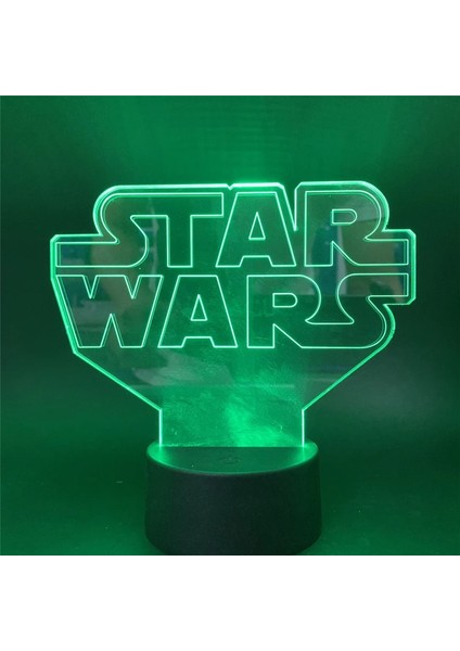 Anime Yoda Bebek 3D Lamba LED Illüzyon Gece Lambası Renk Değiştiren Lampara Çocuklar Için Yatak Odası Dekor Gece Lambası Manga Groot Masa Lambası (Yurt Dışından)