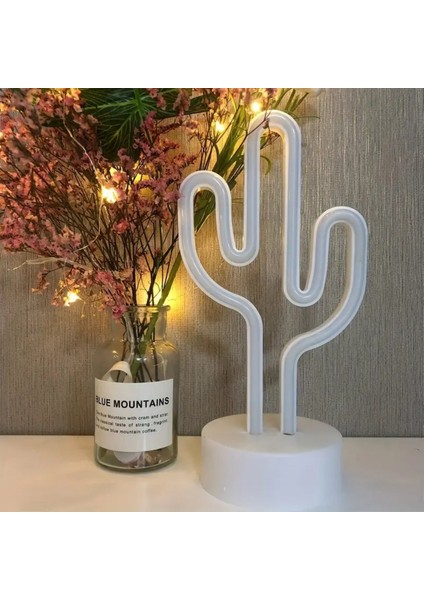 Adet Yeşil LED Kaktüs Neon Işık Tabanlı Dekoratif Yatak Odası Işığı Masaüstü Gece Lambası Düğün Doğum Günü Partisi Dekoru Için Uygun (Yurt Dışından) modelleri