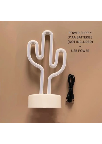Adet Yeşil LED Kaktüs Neon Işık Tabanlı Dekoratif Yatak Odası Işığı Masaüstü Gece Lambası Düğün Doğum Günü Partisi Dekoru Için Uygun (Yurt Dışından) fırsatları