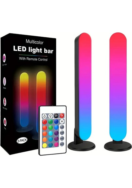 Rgb Pickup Işık Müzik Ritmi Işıkları Yükseltilmiş USB Modeli Noel Dekorasyonu Masaüstü Rgb Işık Çubuğu Müzik Ritmi (Yurt Dışından)